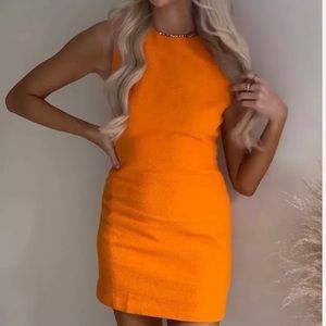 ZARA NEW COLLECTION Textured Dress 3089/796 (size Large)